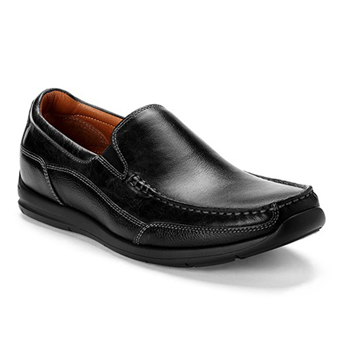 Black linen men's preston dress shoes best sale