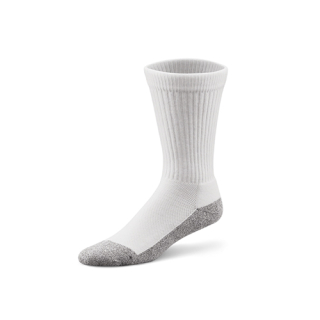 Dr Comfort Extra Roomy Socks White