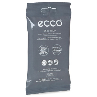 Ecco Footwear Wipes (Pack Of 12)