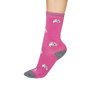 Thought Lula Cat Violet Pink (1 Pair) UK 4 - 7