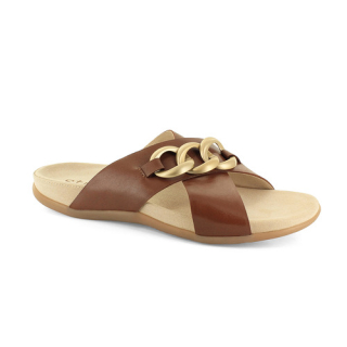 Strive Palma Link Cross Strap Slide Sandal