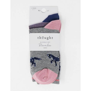 Thought Luna Horse Sock Pack UK Size 4-7